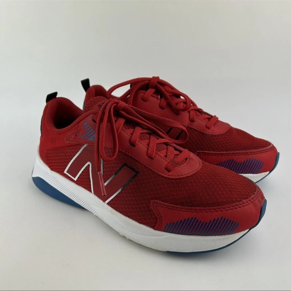 New Balance 545 Dynasoft Sneaker Kids Size 5 W Athletic Shoes GK545RB1 Red - Picture 8 of 9